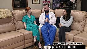 Ditria Rose's pussy gets creampied in POV