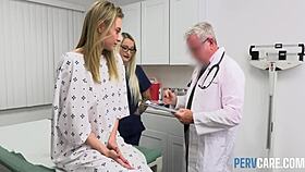 Nurse and Doctor Fuck to Cure Cold – Provocative Perv Care