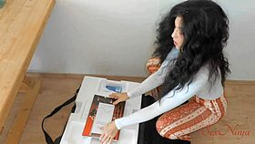 Amateur Consultant Tests Sex Dolls in POV Fucking Session