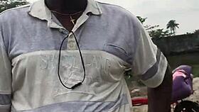 outdoor fucking with my husband's friend on the farm