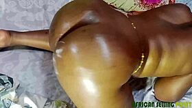 Big Ass Lady Bent Over For Intense Doggy, Her Sweet Pussy And Ass.