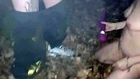 Slave F submits to Master Laurent in humiliating outdoor acts