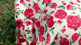 outdoor fucking with my husband's friend on the farm