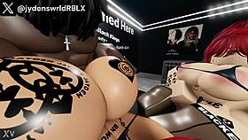 Threesome With 2 Devoted Red Heads - Roblox