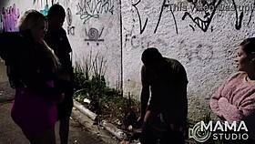 Milfs indulge in wild outdoor group sex