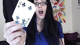 playing cards with goddess leads to punishment 😏