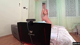 Couple's Rough Anal Homemade Session