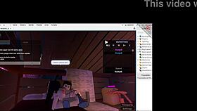 slut does footjob to her man