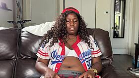 Olympic athlete althea charles showcases athletic prowess