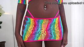 Jenny pretinha perfect body takes two huge dicks balls-deep in anal dp