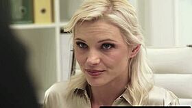 Naughty Blonde Zazie Skymm Fucks Coworker