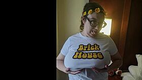 ms brick house black cock cum swallow show