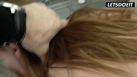 eva berger's bubble butt gets sloppy deepthroat and extreme anal after interview 😈