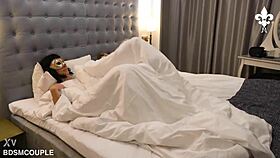 What teasing anal games await in bondage?