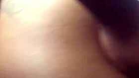 ebony girl with big ass gets creampie in tight pussy