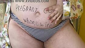 oops, the bbw milf got pregnant again without knowing who the father is, after cheating and getting humiliated