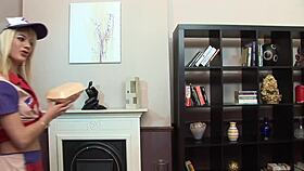 Chloe delaure takes two dicks in her ass and swallows the loads! 😍