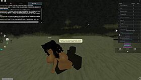 I feel so horny watching roblox porn with big black cocks and rough sex