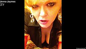 big tits milf jenna jaymes plays suggestively to the camera solo