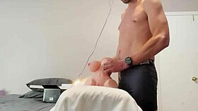 Unboxing And Fucking Vibrating Torso Doll In Pussy And Ass