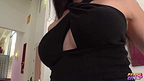 big tit asian scarlett alexis gets her ass fucked by a big cock