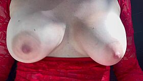 Italian Milf Artemisia Love Bounces Juicy Big Tits Outdoors