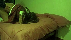 Big-assed student girl after class visit