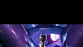 female sangheili warrior seduces human male intimately