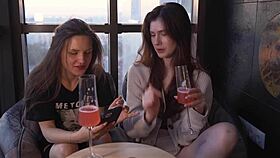 My roommate can't get enough of my big cock 😍🍆