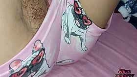 Should I Play Between The Sheets With My Cute Latina Friend, Her Big Tits And Tight Pussy Craving Sex