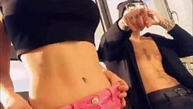 Pornstar Sasha Rose Performs Seductive Striptease Dance