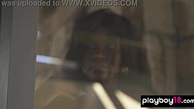 passionate ebony beauty victoria antoinette reveals her tight black pussy