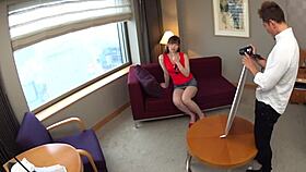 【極秘】高身長で巨乳の日本人大学生のモデルオーディション 2