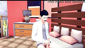 solo male turns threesome into cumshot deepthroat group