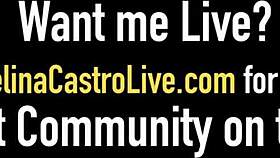 curvy cougar angelina castro shares big black cock in threesome