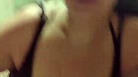 Talking To Her Boyfriend While Sucking Another Man's Cock!