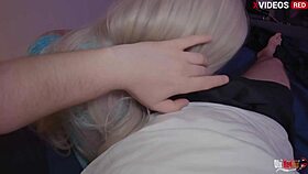 Amateur Couple Shares Bed Intimately