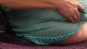 Housemaid Fingers Pussy and Ass in Sensual Solo Play