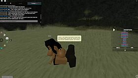 I feel so horny watching roblox porn with big black cocks and rough sex