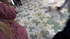 tanned gal takes double creampie in nonstop ntr pounding