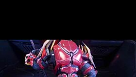 female sangheili warrior seduces human male intimately