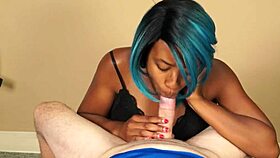 Hey, check out this bubble gum blowjob and hot sex session!