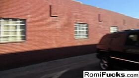 Romi Rain and Dani Daniels heat up black-light lesbian pussy play