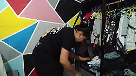 neighbor sneaks in groping my ass turning playful into wild pounding