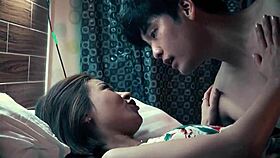 Female College Student Feels Relaxed During Massage 2019