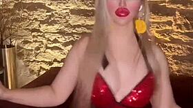 blonde singer goddess controls you with her findom domination vibes