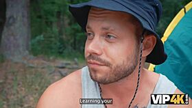 Shy russian teens and couples lick asses then swap partners in forest orgy