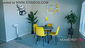 Sadie Rose, the blonde cleaning lady, gets fucked outdoors in public by Josh Rivers