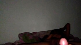 amateur creampie orgasm in tight shaved pussy