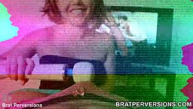 sissy whispers asmr while craving monster bbc